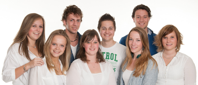 familiefoto van de kleinkinderen